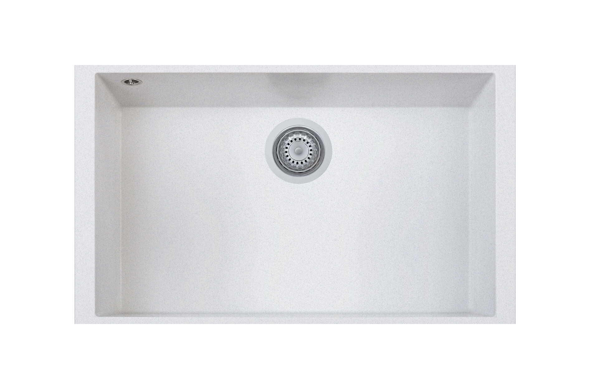 TELMA CUBE 7610 Single basin sink for undermount installation